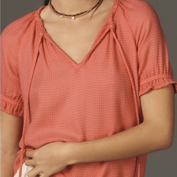 Cloth & Stone Vibrant Pink Blouse - Picture 7 of 7